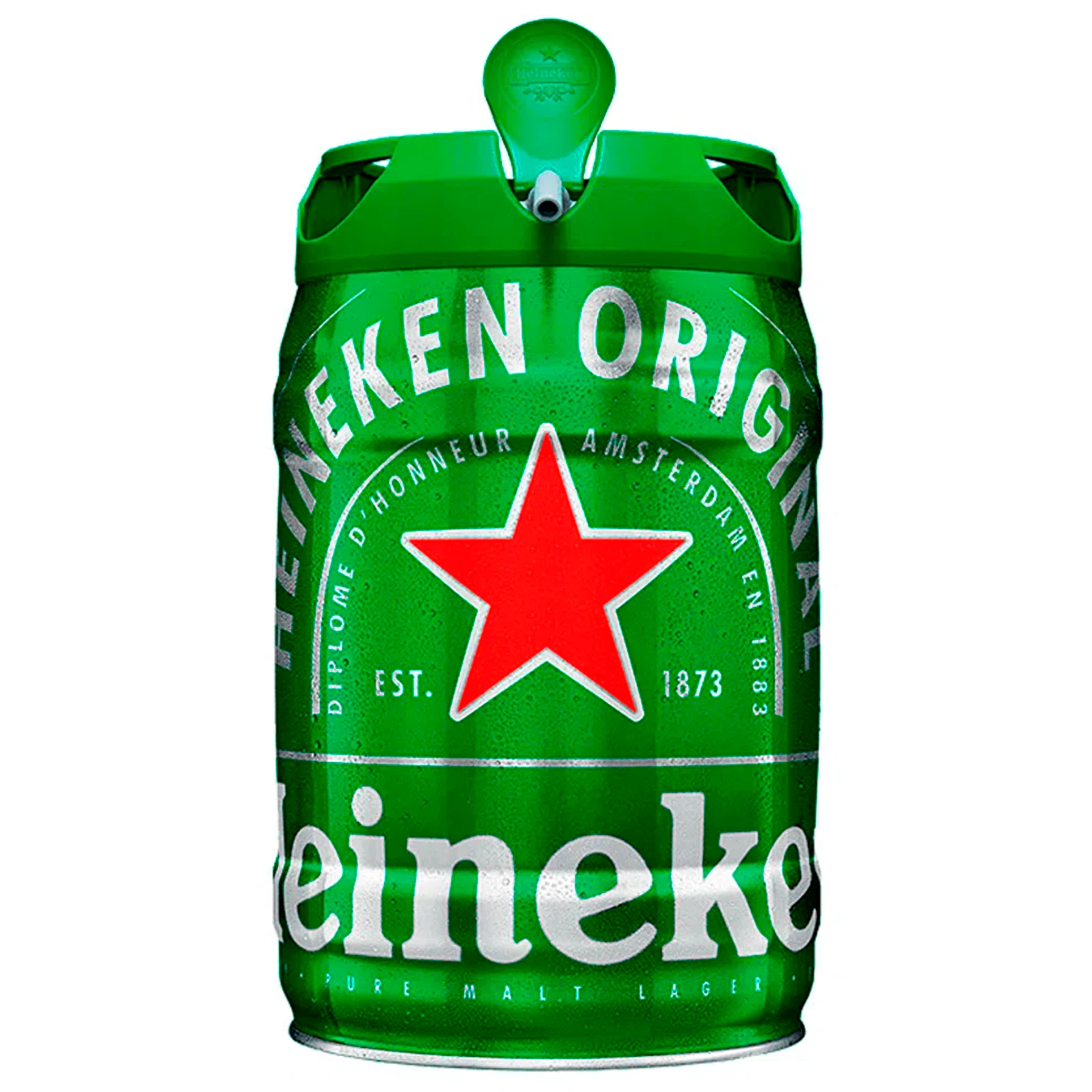 BARRIL CERVEZA HEINEKEN 5 LITROS