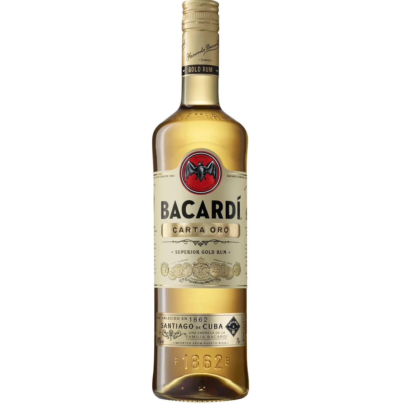 RON BACARDI CARTA ORO
