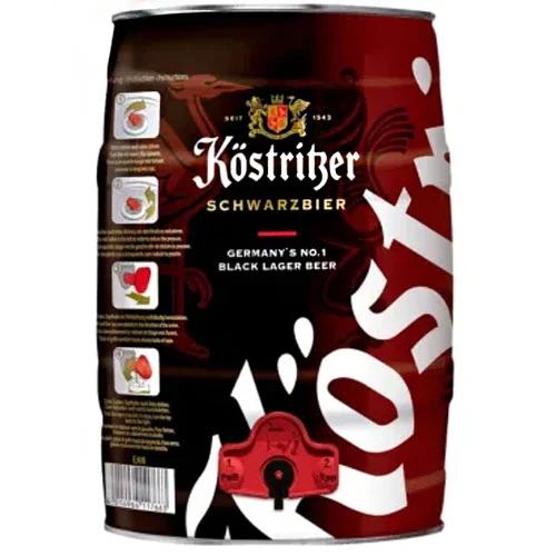 CERVEZA KÖSTRITZER BARRIL 5 LTS (ALEMANIA)
