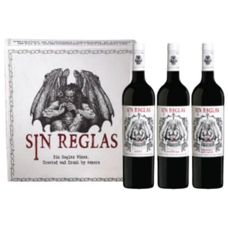 SIN REGLAS ESTUCHE X 3